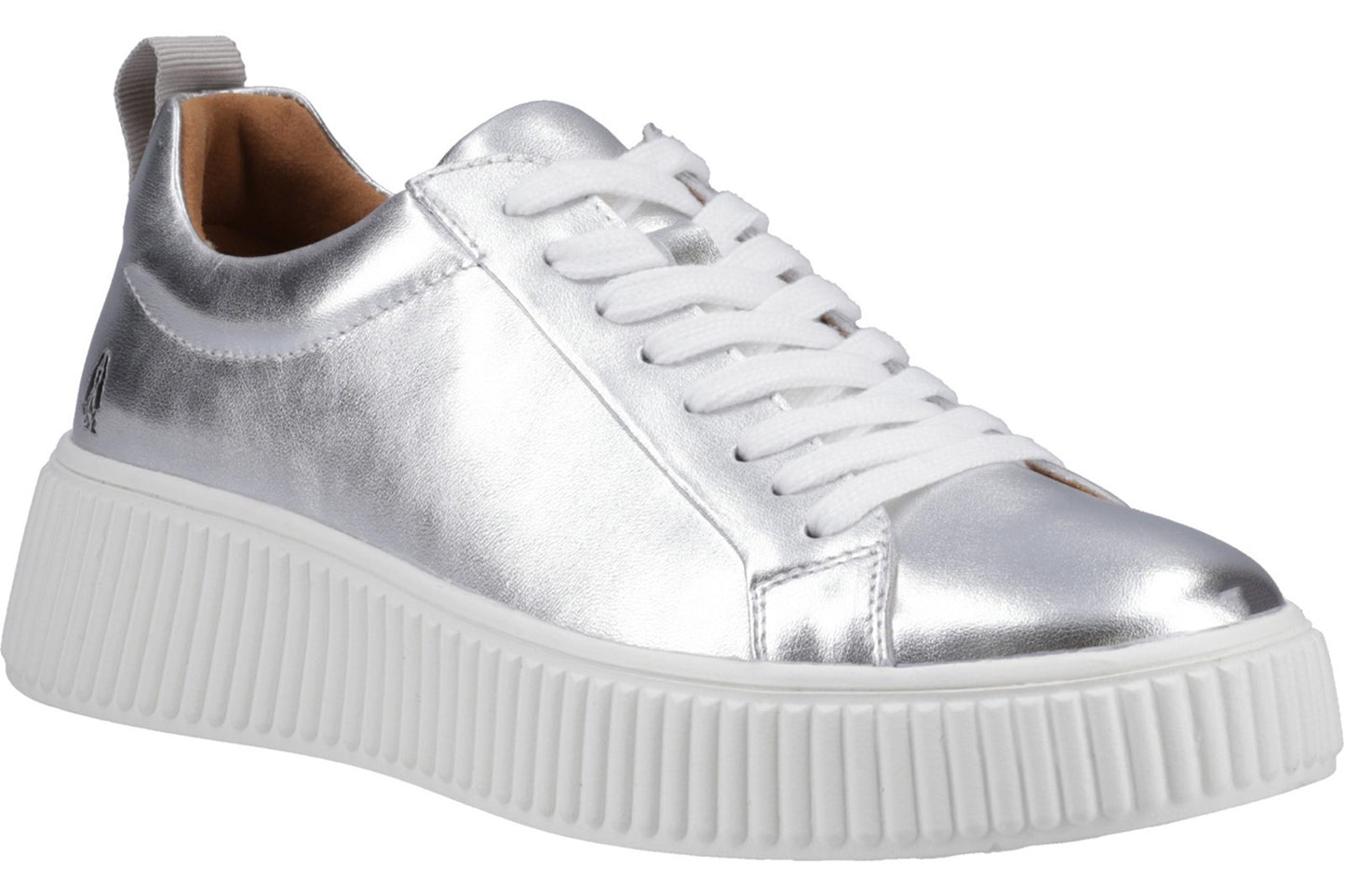 Hush Puppies Harlow Silver Womens Fashion Trainers