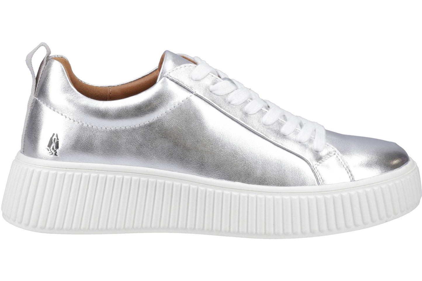 Hush Puppies Harlow Silver Womens Fashion Trainers