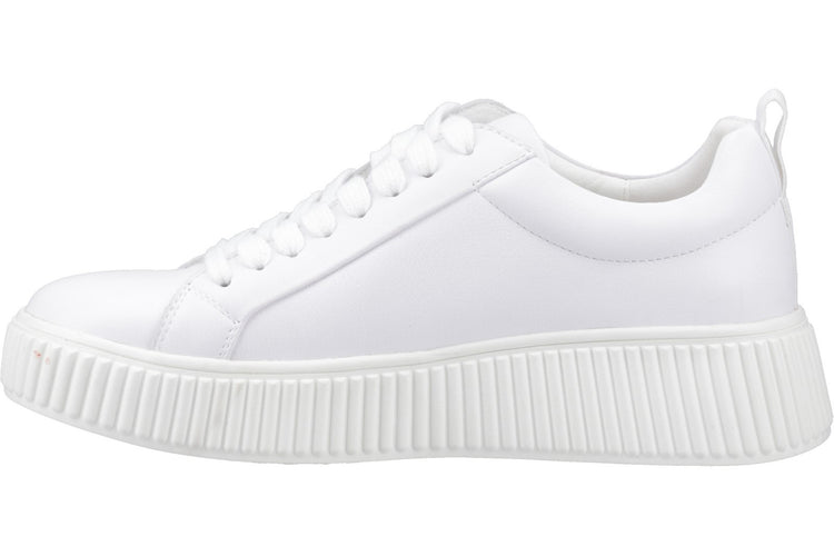 Hush Puppies Harlow White Womens Fashion Trainers