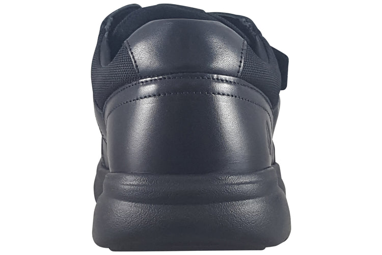 Hush Puppies Hector Touch Black Mens Shoes
