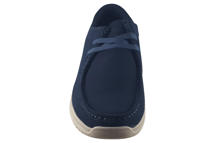 Hush Puppies Hendrix Navy Mens Shoes