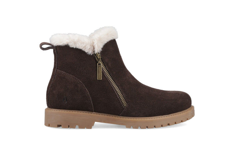 Hush Puppies Hollis Chocolate Womens Boots