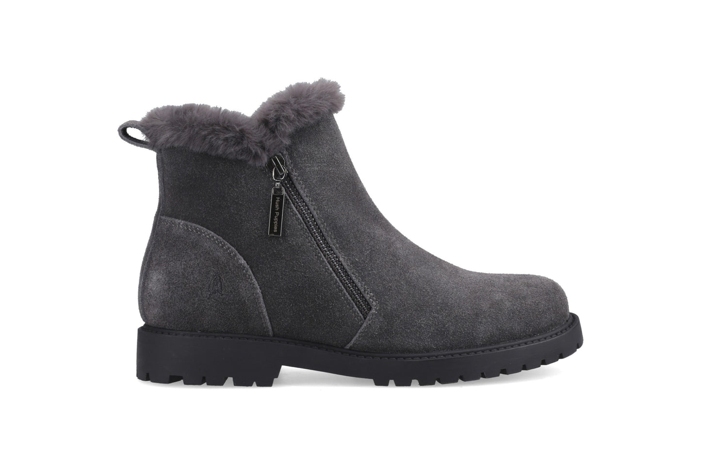 Hush Puppies Hollis Grey Womens Boots