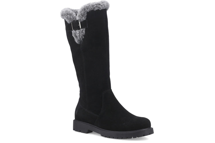 Hush Puppies Honor Black Womens Boots