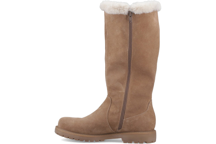 Hush Puppies Honor Light Tan Womens Boots