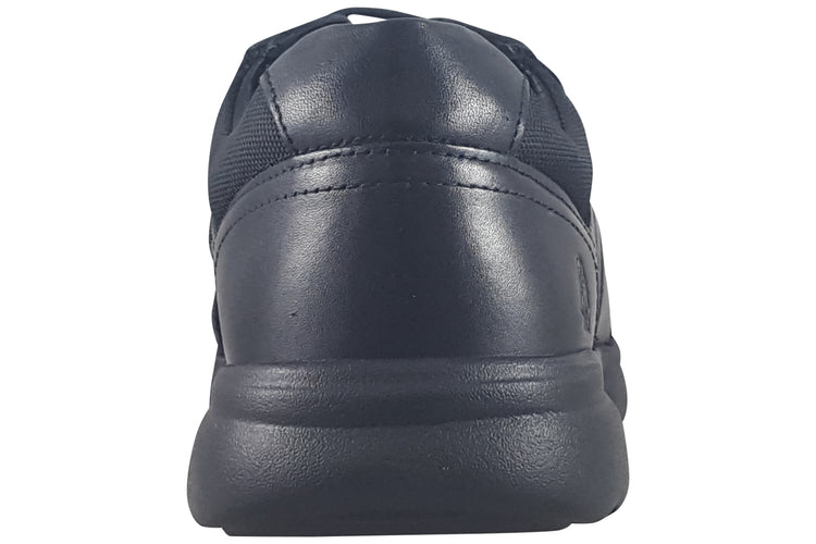 Hush Puppies Hugh Lace Up Mens Shoes Black