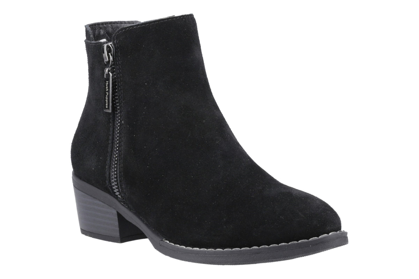 Hush Puppies Ingrid Black Womens Boots