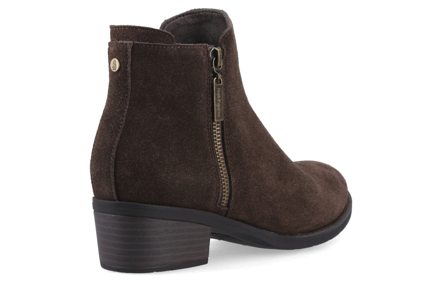 Hush Puppies Ingrid Chocolate Womens Boots
