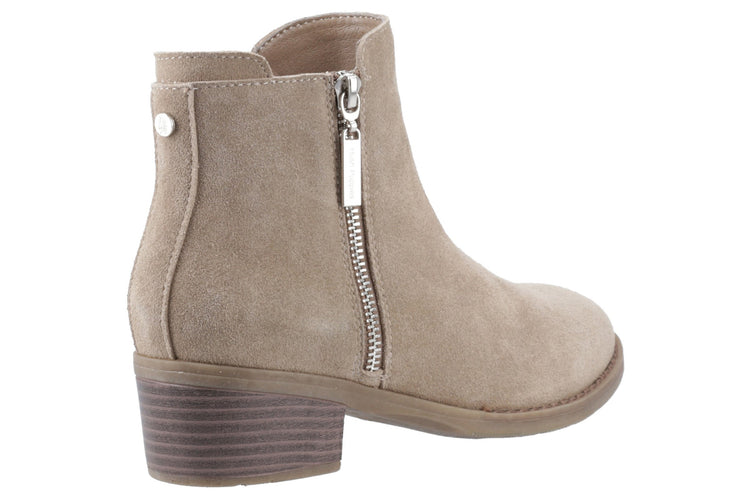 Hush Puppies Ingrid Taupe Womens Boots