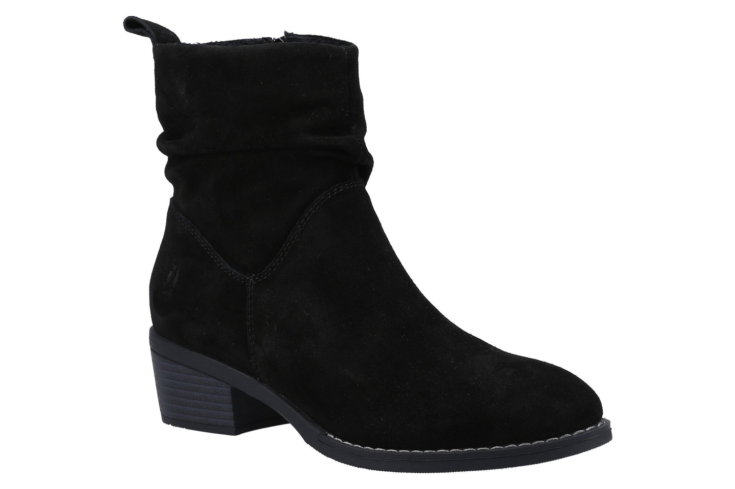 Hush Puppies Iris Black Womens Boots