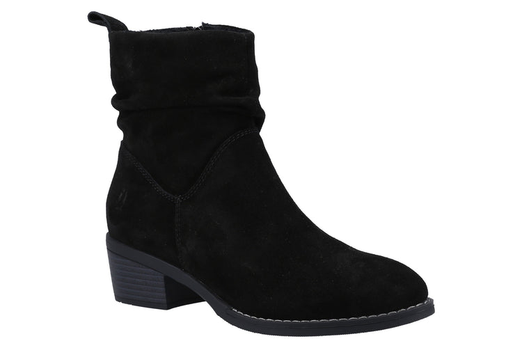 Hush Puppies Iris Black Womens Boots