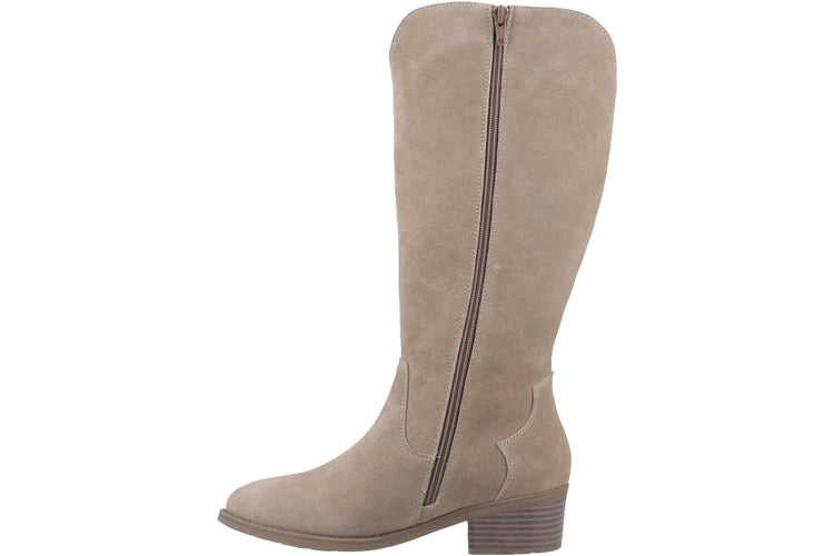 Hush Puppies Isabella Taupe Womens Boots