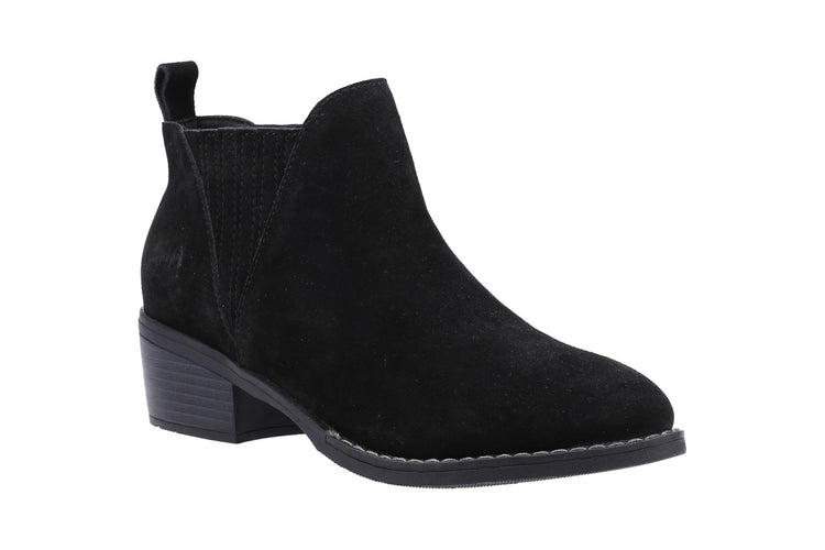 Hush Puppies Isobel Black Womens Boots