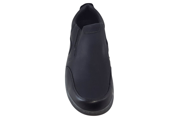 Hush Puppies Jasper Black Mens Shoes