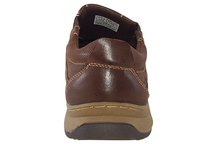 Hush Puppies Jasper Brown Mens Shoes