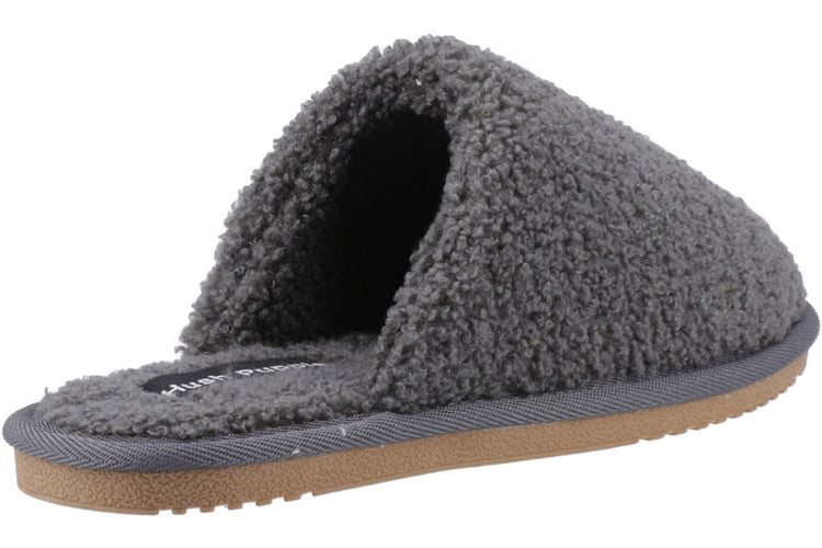 Hush Puppies Joanna Charcoal Womens Slippers