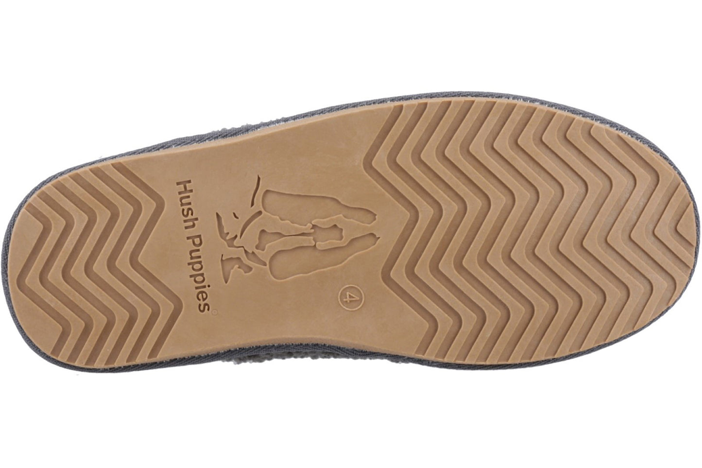 Hush Puppies Joanna Charcoal Womens Slippers