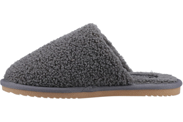 Hush Puppies Joanna Charcoal Womens Slippers