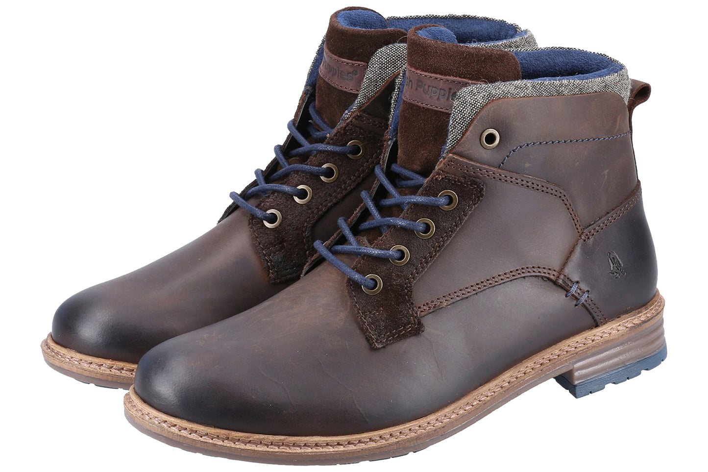 Hush Puppies Joel Brown Mens Boots