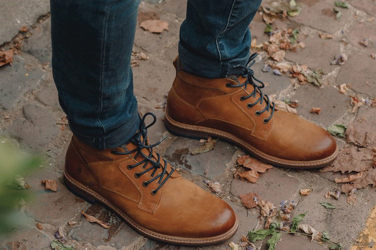 Hush Puppies Joel Camel Mens Boots