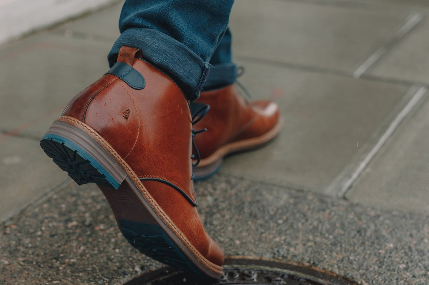 Hush Puppies Jonas Chukka Tan Mens Boots