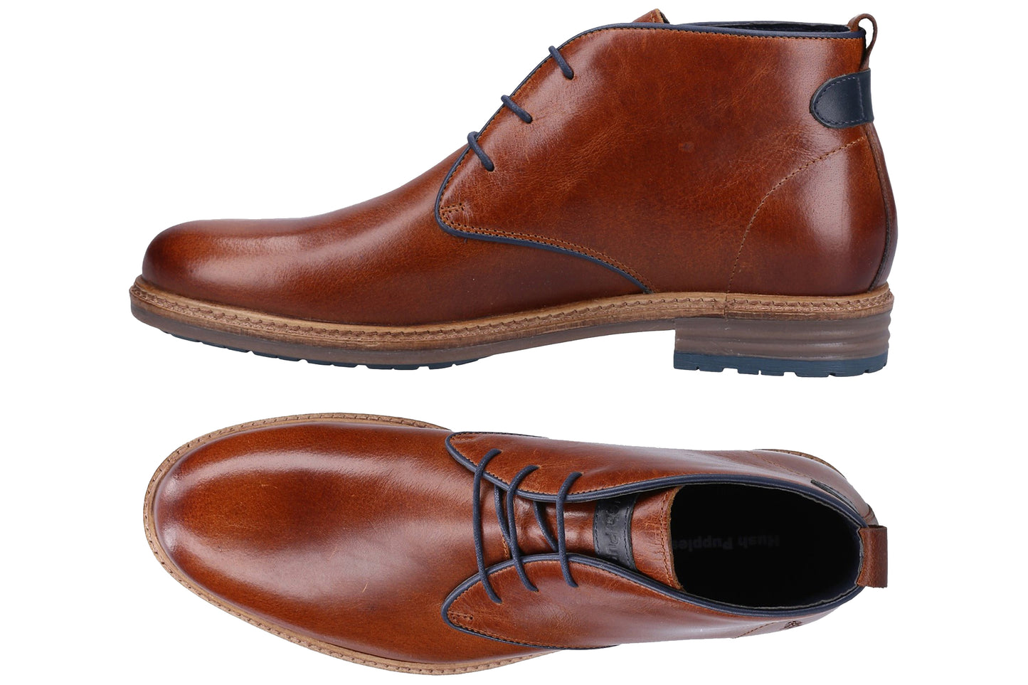 Hush Puppies Jonas Chukka Tan Mens Boots
