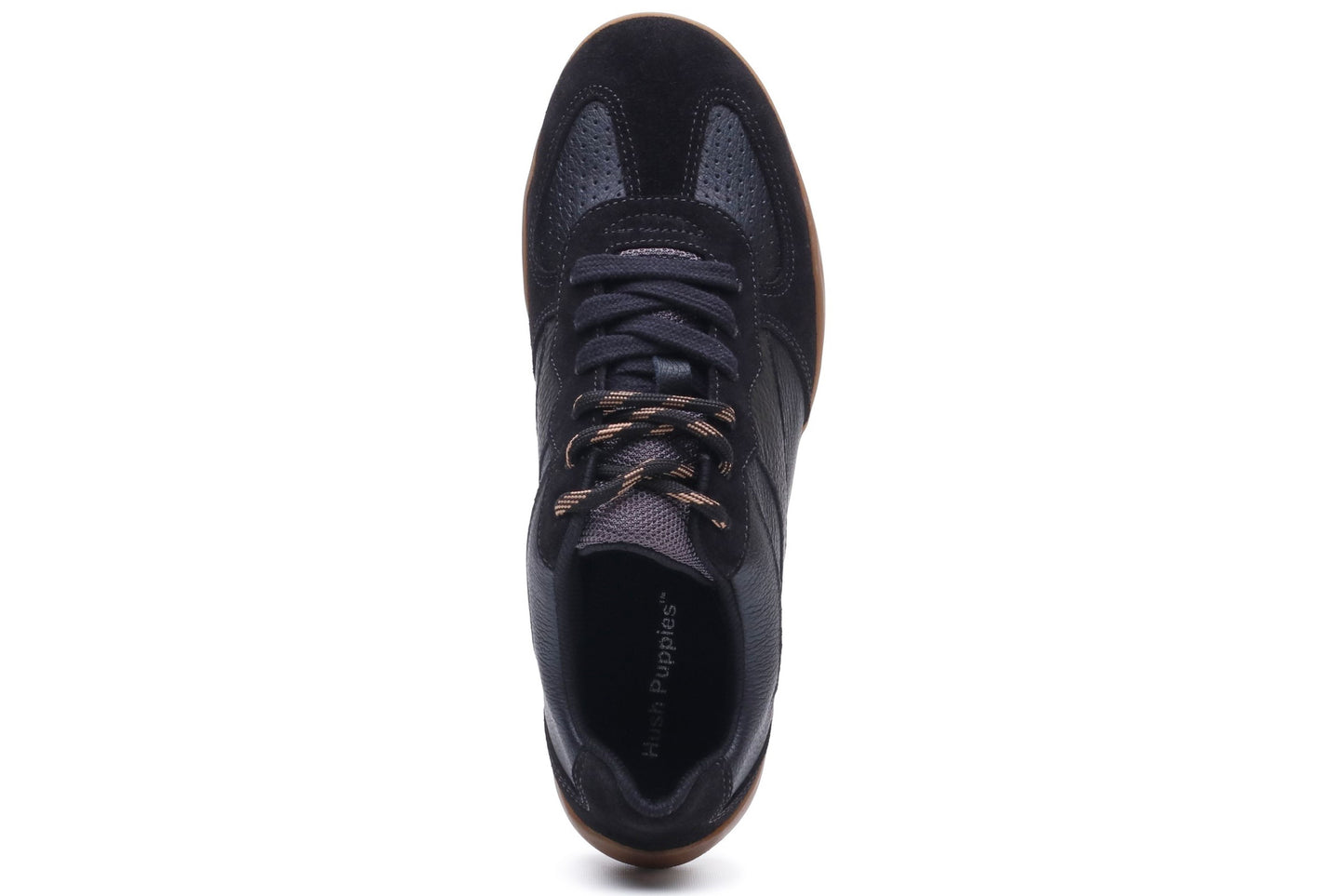 Hush Puppies Jovie Black Womens Fashion Trainers