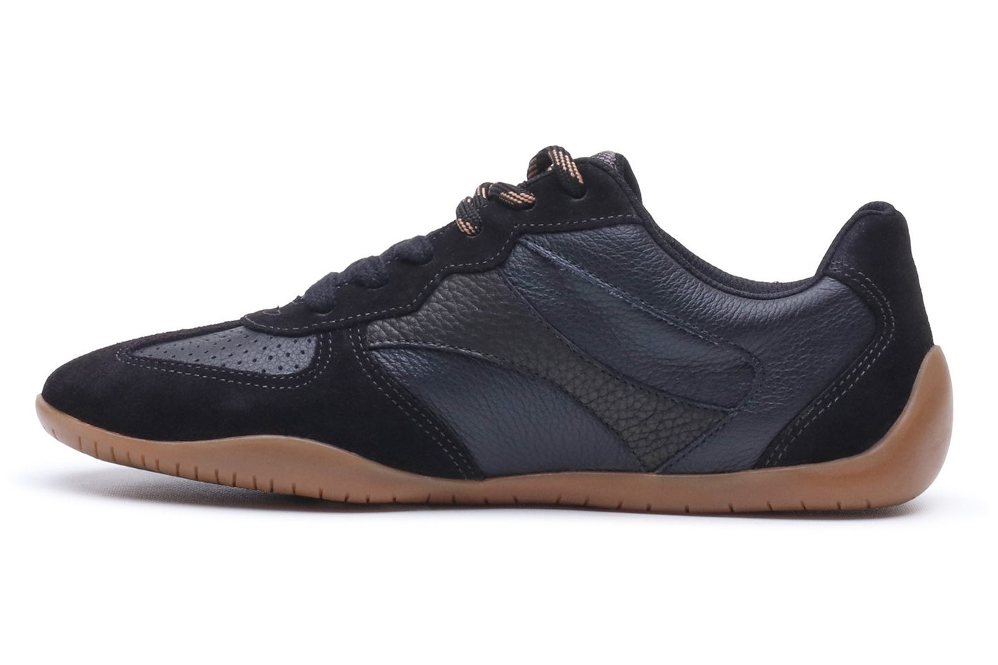 Hush Puppies Jovie Black Womens Fashion Trainers