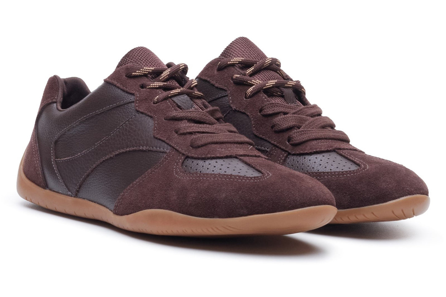 Hush Puppies Jovie Chocolate Womens Fashion Trainers