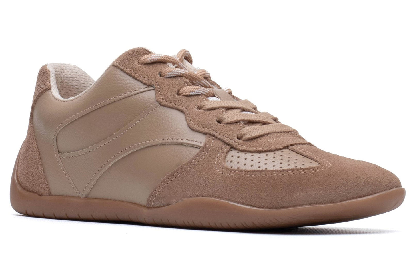 Hush Puppies Jovie Light Tan Womens Fashion Trainers