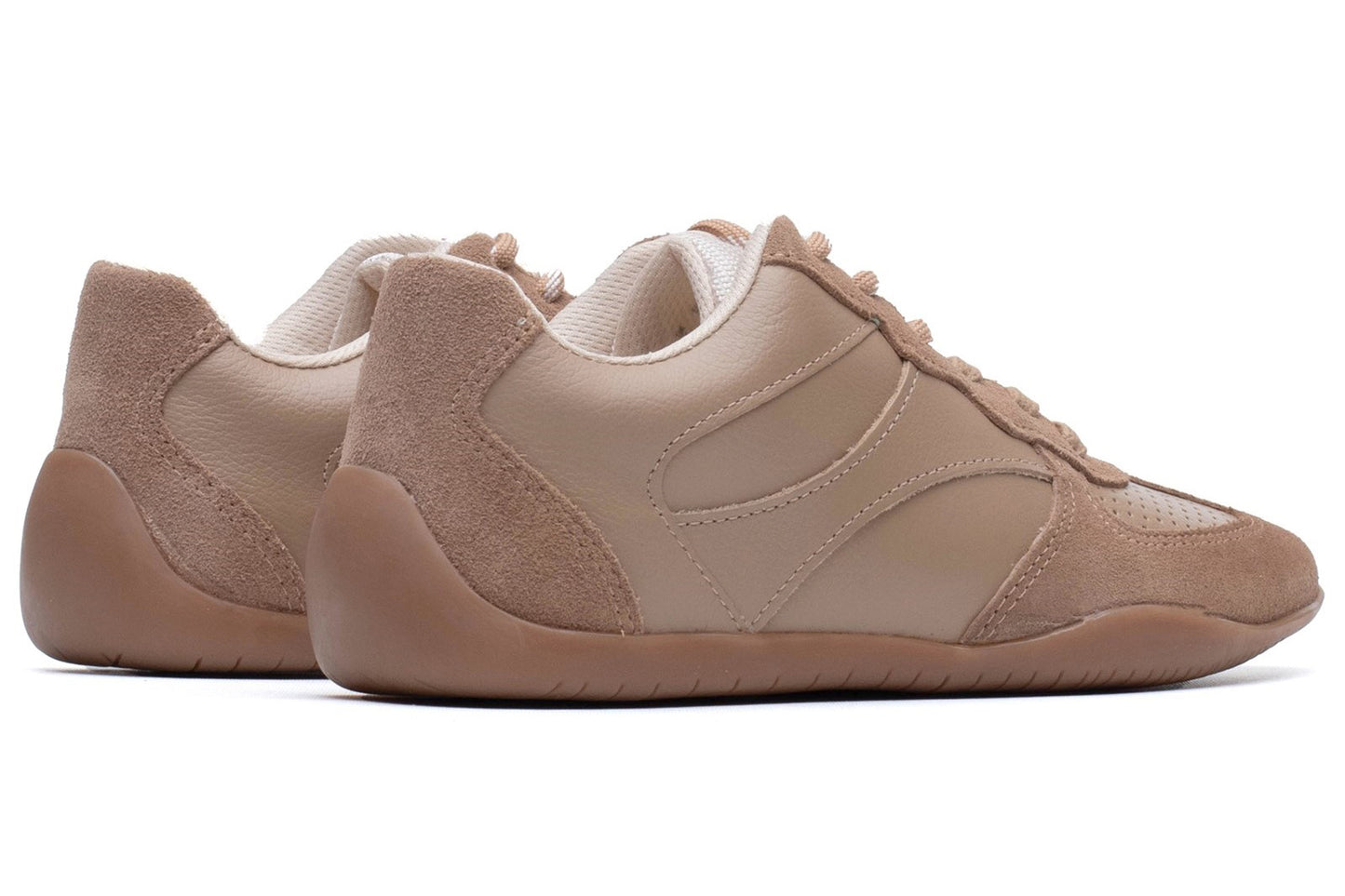 Hush Puppies Jovie Light Tan Womens Fashion Trainers
