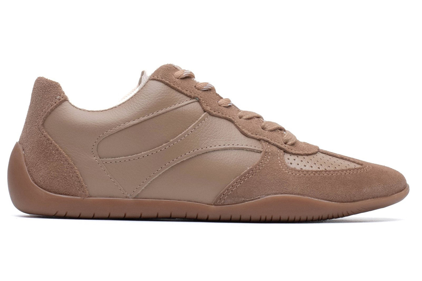 Hush Puppies Jovie Light Tan Womens Fashion Trainers