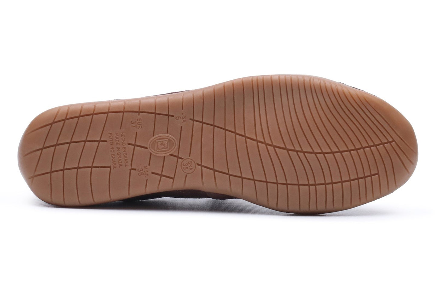 Hush Puppies Juno Sneakerina Chocolate Womens Shoes