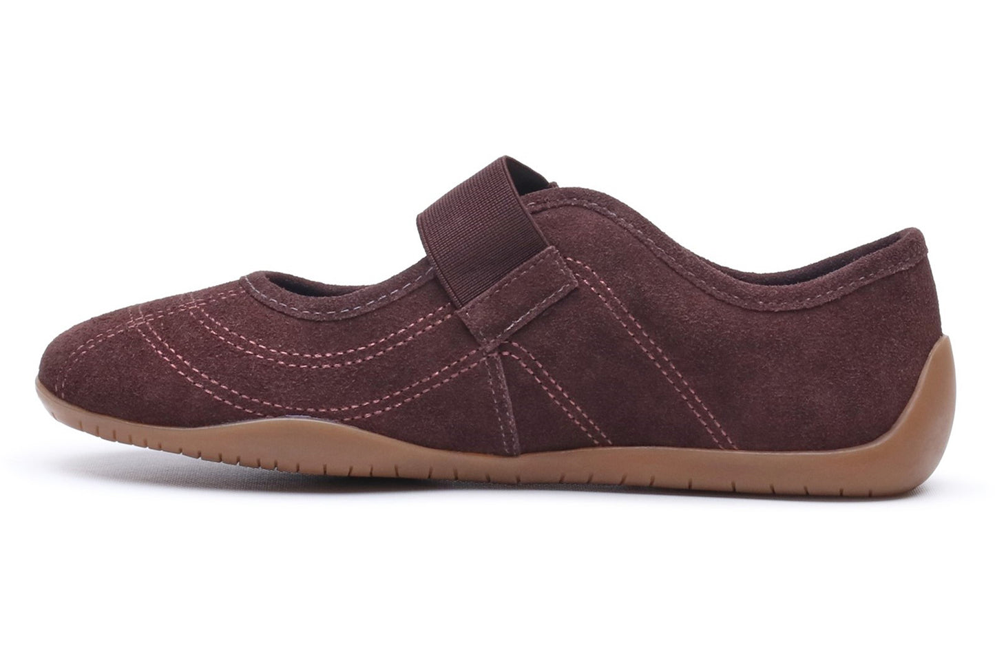 Hush Puppies Juno Sneakerina Chocolate Womens Shoes