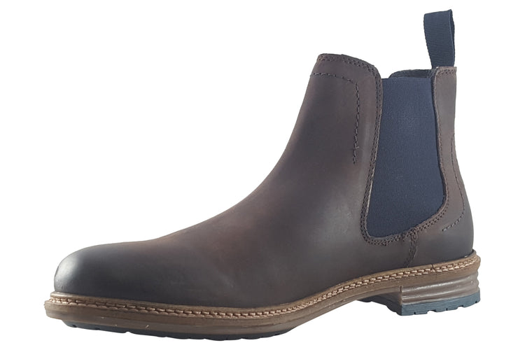 Hush Puppies Justin Chelsea Boot Brown Mens Boots