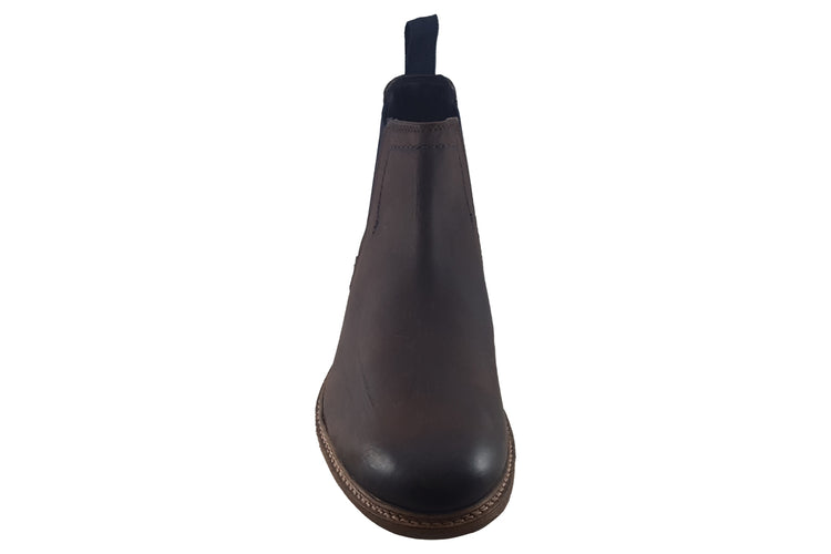 Hush Puppies Justin Chelsea Boot Brown Mens Boots