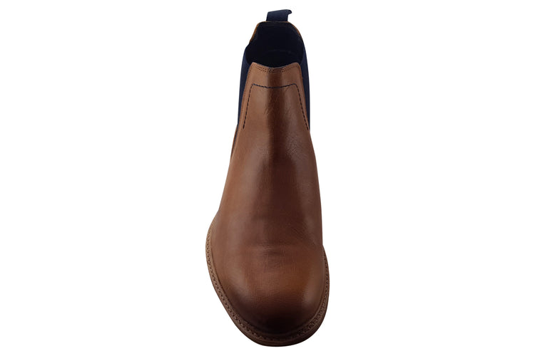 Hush Puppies Justin Chelsea Boot Tan Mens Boots