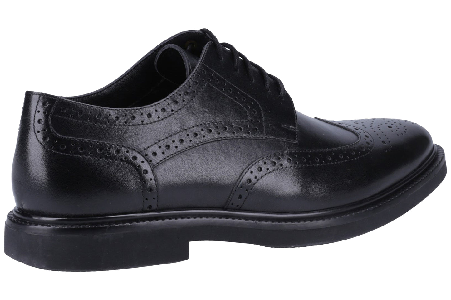 Hush Puppies Kingston Black Mens Shoes