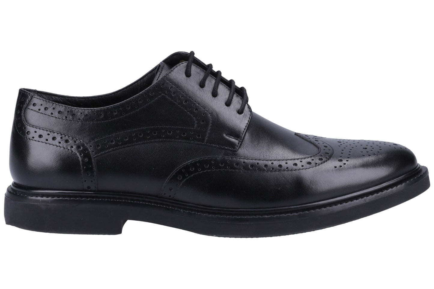 Hush Puppies Kingston Black Mens Shoes