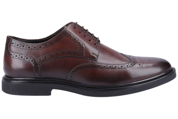 Hush Puppies Kingston Chocolate Mens Shoes