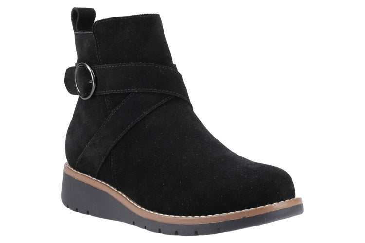Hush Puppies Lyra Black Womens Boots