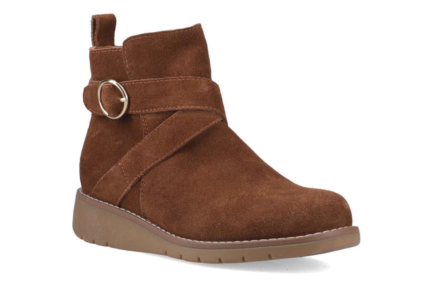 Hush Puppies Lyra Dark Tan Womens Boots
