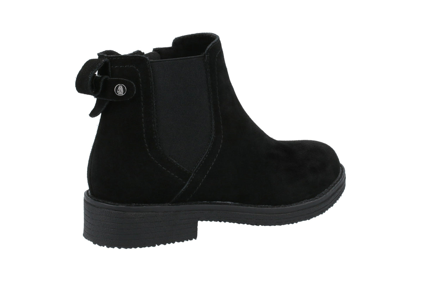 Hush Puppies Maddy Wide Black Womens Boots
