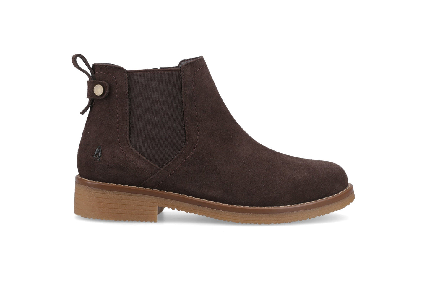 Hush Puppies Maddy Wide Chocolate Womens Boots