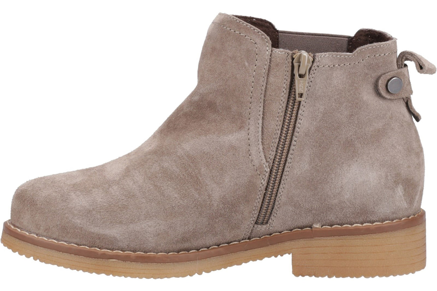 Hush Puppies Maddy Wide Grey Womens Boots