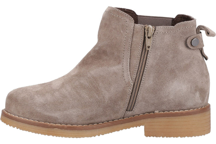 Hush Puppies Maddy Wide Grey Womens Boots