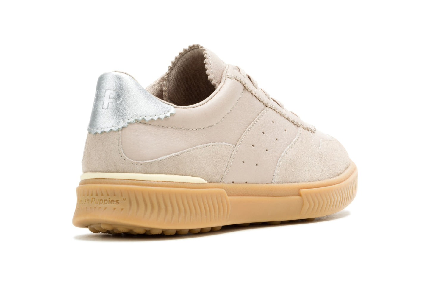 Hush Puppies Mae Taupe Womens Fashion Trainers