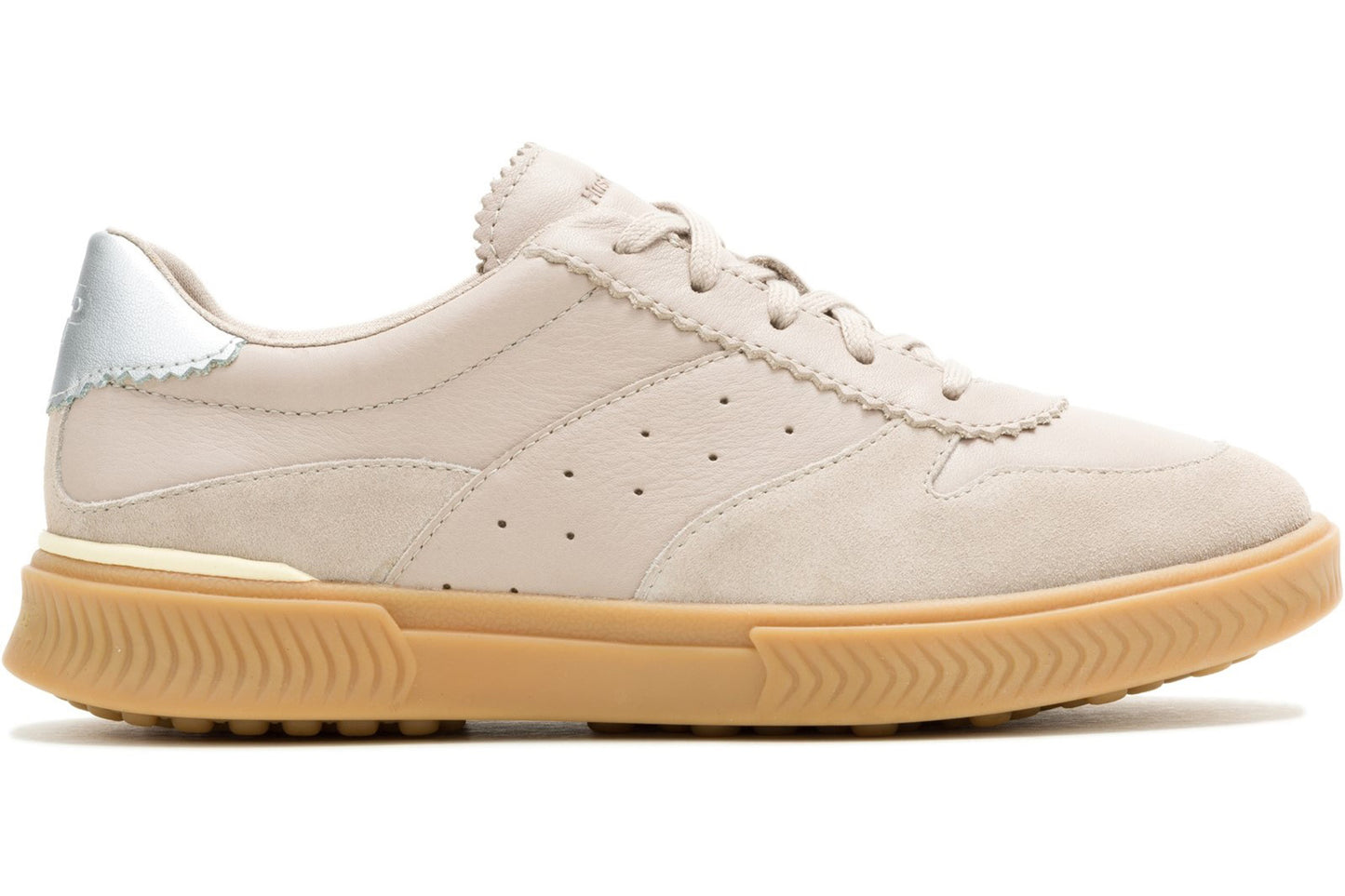 Hush Puppies Mae Taupe Womens Fashion Trainers