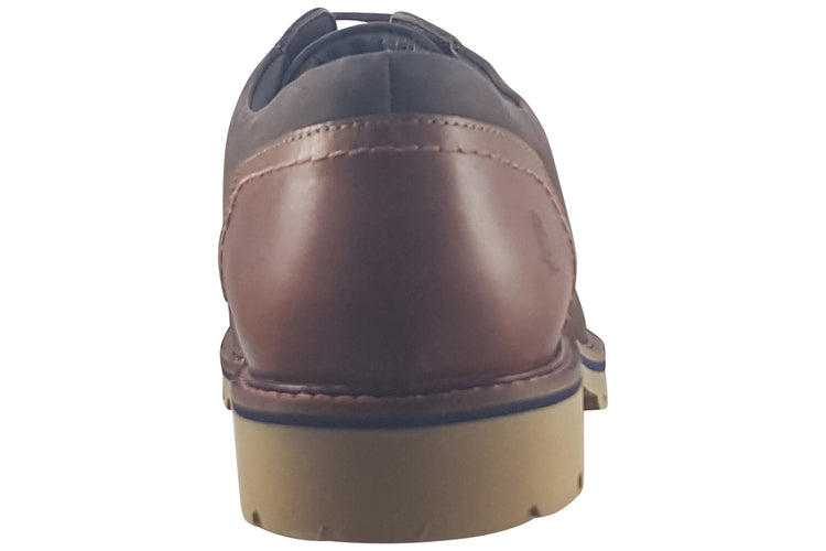 Hush Puppies Marcus Lace Brown Mens Shoes