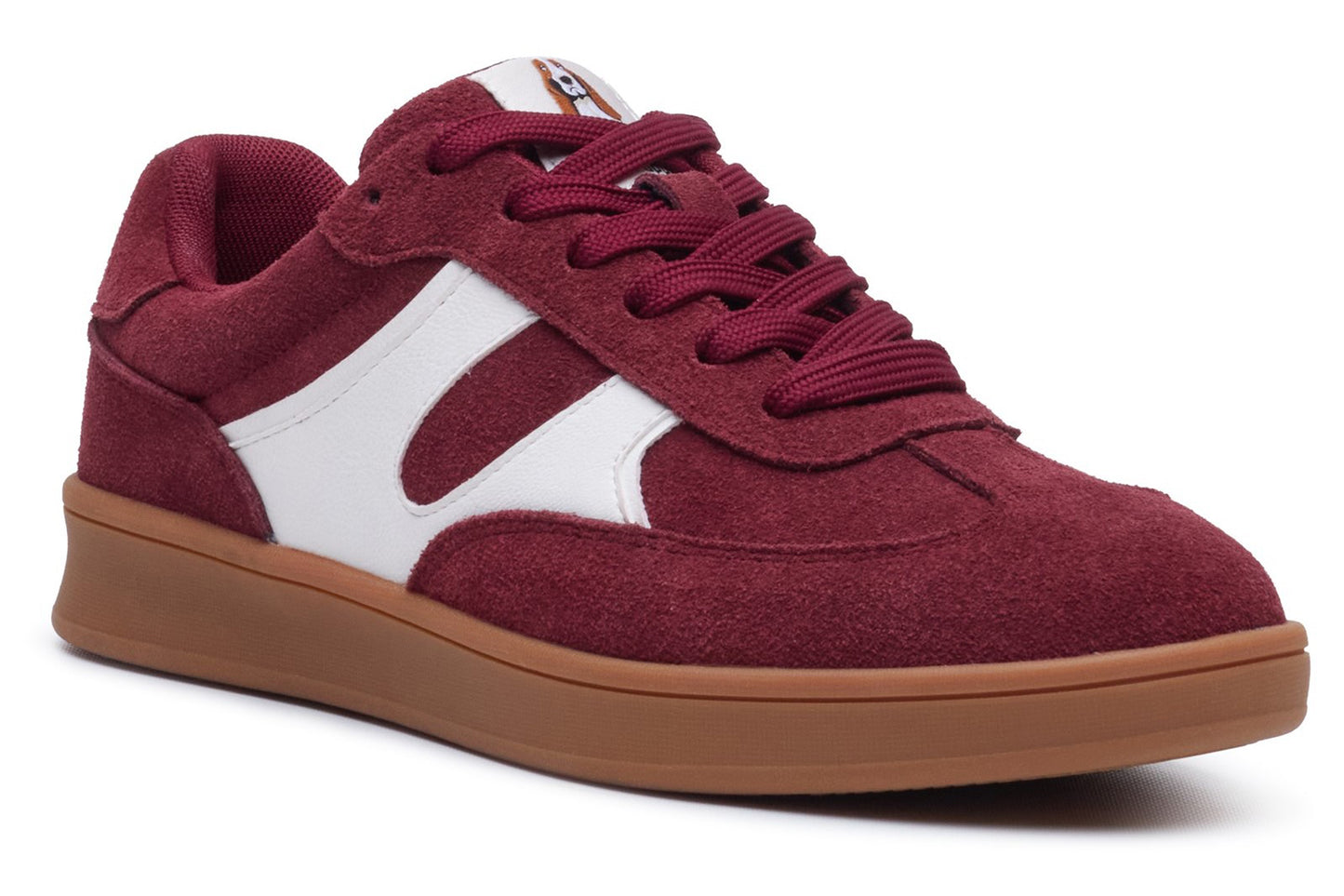 Hush Puppies Maura Bordeaux Womens Fashion Trainers